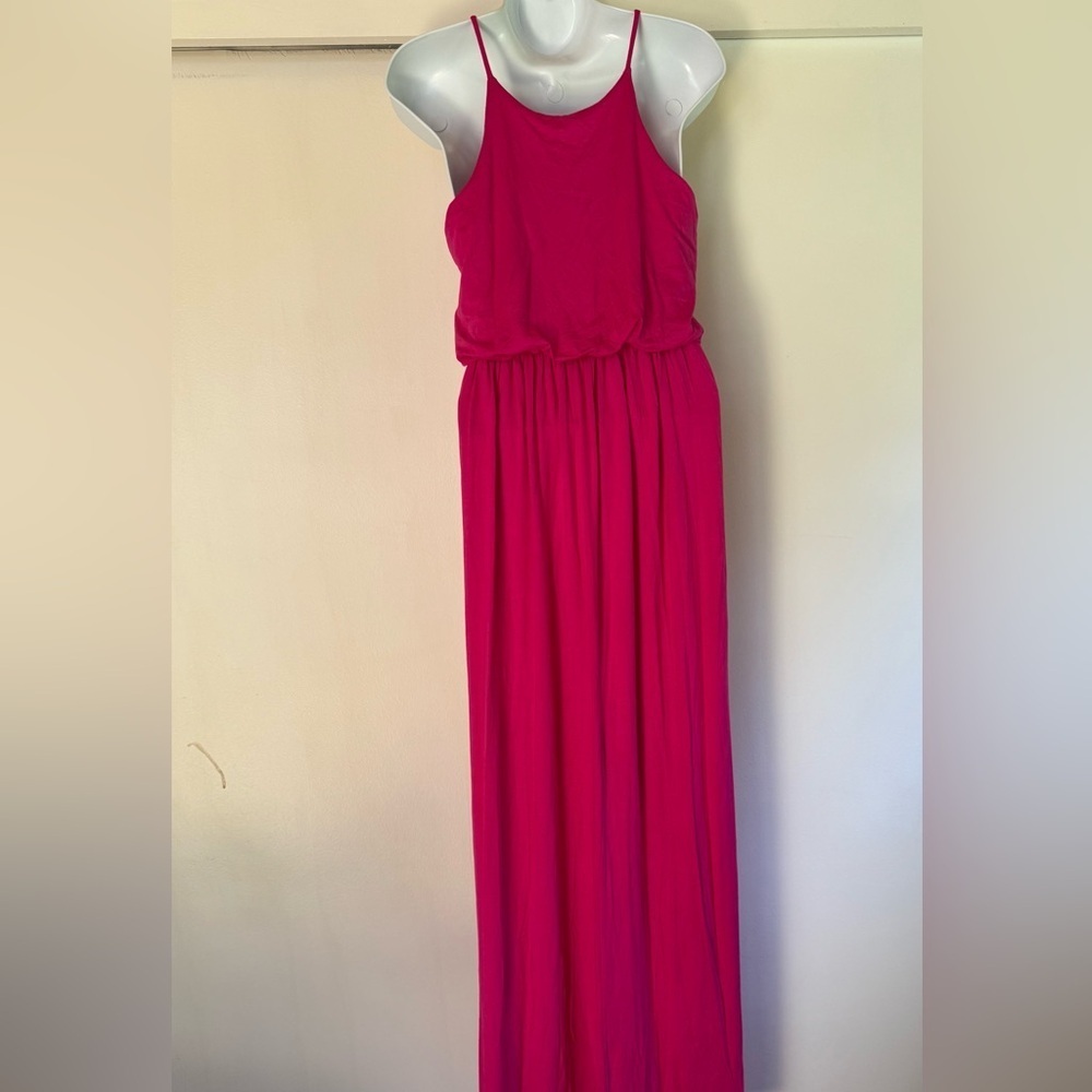 Pink Maxi Sundress New Size Medium - Picture 2 of 7